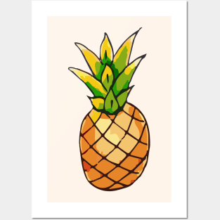 Pineapple - Ananas Posters and Art